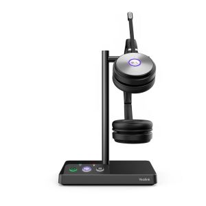 Yealink WH62 Dual DECT základňa s náhlavnou súpravou na obe uši pre Teams WH62DualTeams