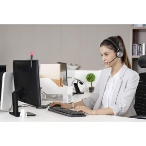 Yealink WH62 Mono DECT základňa s náhlavnou súpravou na jedno ucho WH62MonoUC