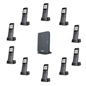Yealink W71P DECT základová stanica a rúčka, 1,8" čiernobiely disp., až 10 rúčok W71P