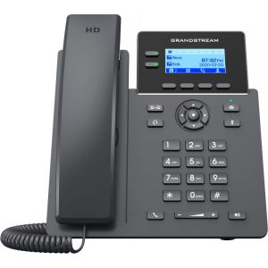 Grandstream GRP2602P SIP telefón, 2,21" LCD podsv. displej, 4 SIP účty, 2x100Mbit port, PoE GRP2602P