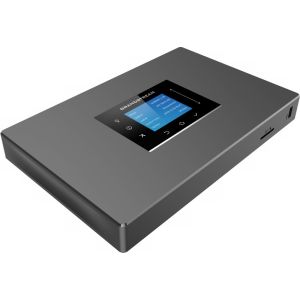 Grandstream UCM6301 VoIP PBX, 500 užív., 75 súb. hov., videokonf. 12úč., 1xFXO, 1xFXS port UCM6301