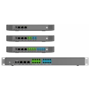 Grandstream UCM6302 Audio VoIP PBX, 500 užív., 75 súb. hov., audiokonf. 75úč., 2xFXO, 2xFXS port UCM6302A