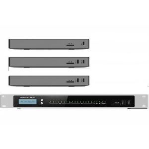 Grandstream UCM6302 Audio VoIP PBX, 500 užív., 75 súb. hov., audiokonf. 75úč., 2xFXO, 2xFXS port UCM6302A