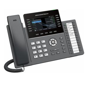 Grandstream GRP2636 SIP telefón, 4.3" TFT bar. displej, 6SIP účtov, 24 pr. hr., 2x1Gb, WiFi, BT GRP2636