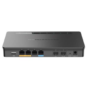 Grandstream GWN7002 VPN router 2 SFP, 4 Gb porty / 1 PoE in, 2 PoE out GWN7002