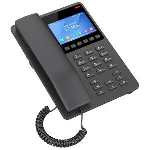 Grandstream GHP631 SIP hotelový telefón s displejom, čierny GHP631