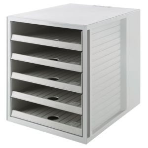 Zásuvkový box Cabinet KARMA eko-šedý