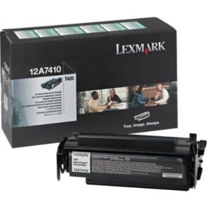 Toner Lexmark 12A7410 (T420), černá (black), originál