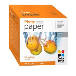 Fotopapír - 10 x 15 cm / 180g - lesklý, 500 ks v balení