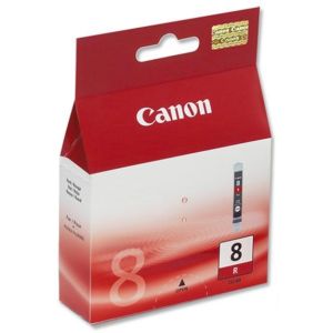 Cartridge Canon CLI-8R, červená (red), originál