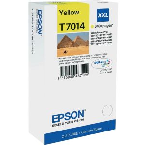 Cartridge Epson T7014, žlutá (yellow), originál