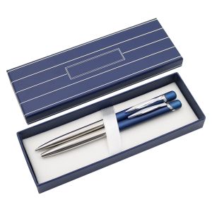 Pero kuličkové + Mechanická tužka - sada B1065 B+P, modré