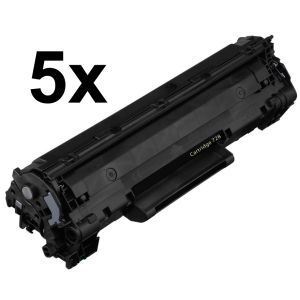Toner Canon 728, CRG-728, pětibalení, černá (black), alternativní