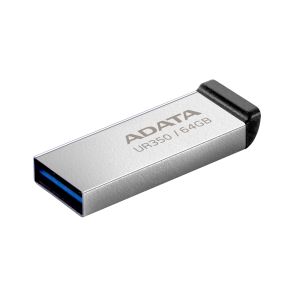 ADATA UR350/64GB/USB 3.2/USB-A/Černá UR350-64G-RSR/BK