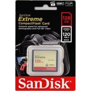 SanDisk Extreme/CF/128GB/120MBps SDCFXSB-128G-G46