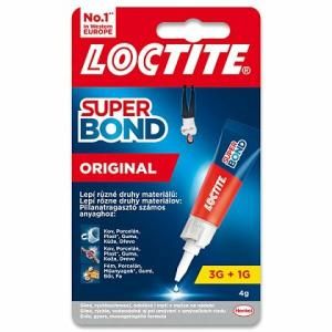 Sekundové lepidlo Loctite Super Bond Original 3+1g