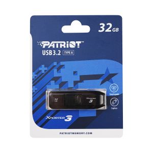 Patriot Xporter 3 Slider/32GB/USB 3.2/USB-A/Černá PSF32GX3B3U