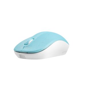 Natec optická myš TOUCAN/1600 DPI/Cestovní/Optická/Bezdrátová USB/Bílá-modrá NMY-1651