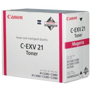 Toner Canon C-EXV21M, purpurová (magenta), originál