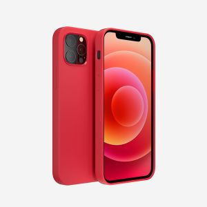 ER POWER Silikónový kryt CARNEVAL SNAP pre iPhone 14 s MagSafe - Červená ERCSIP14MGLQ-PRD