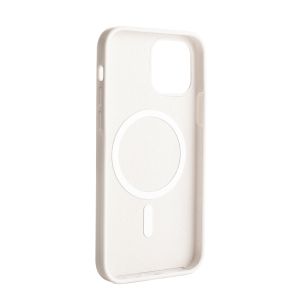 ER POWER Silikónový kryt CARNEVAL SNAP pre iPhone 13 mini s MagSafe - biela ERCSIP13MNMGLQ-WH