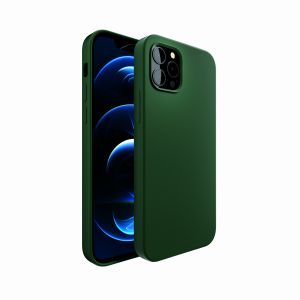 ER POWER Silikónový kryt CARNEVAL SNAP pre iPhone 13 Pro Max s MagSafe - zelená ERCSIP13PMMGLQ-GN
