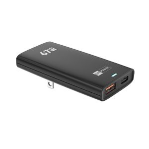 ER POWER Dual Travel Slim Charge 67W – USB-C/USB-A ERPW67G1C1AST-BK