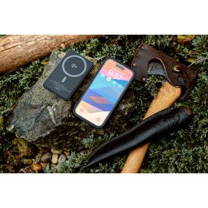 ER POWER Qi2 Dual PowerBank 5000mAh s USB-C - Space Gray ERPWQ2PB5K-SG