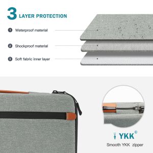Seine Scene Taška na notebook Seine Scene Dijon Sleeve 13,6“ - šedá SSDI13GR