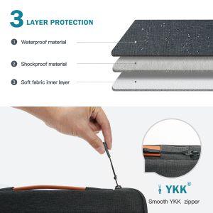 Seine Scene Taška na notebook Seine Scene - Dijon sleeve 16" - čierna SSDI16BK