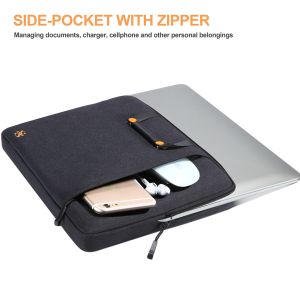 Seine Scene Taška na notebook Seine Scene Nantes sleeve 14'' - čierna SSNA14BK