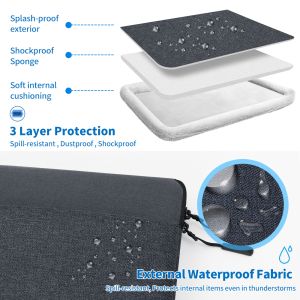 Seine Scene Taška na notebook Seine Scene Valence sleeve 16" - čierna SSVA16BK
