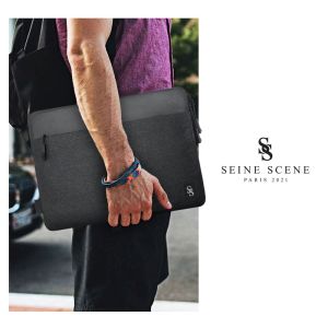 Seine Scene Taška na notebook Seine Scene Valence sleeve 16" - čierna SSVA16BK