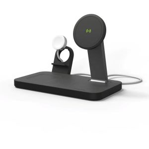 Mophie Snap+ 3v1 bezdr. nabíjací stojan - čierna 401309756