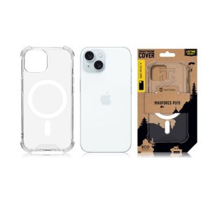 Tactical MagForce Plyo Kryt iPhone 15 Transparent 8596311221514