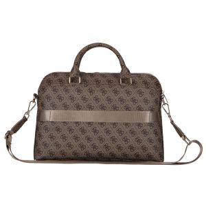Guess PU 4G Triangle Logo Taška na Notebook 13/14/15" Brown 3666339310370