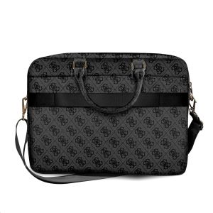 Guess PU 4G Metal Logo Taška na Notebook 15/16" Grey 3666339005405