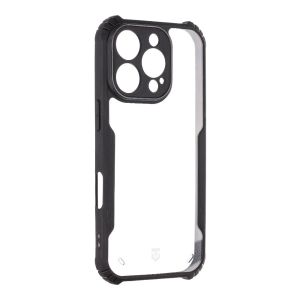 Tactical Quantum Stealth Kryt pre Apple iPhone 16 Pro Clear/Black 8596311256882