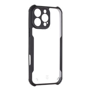 Tactical Quantum Stealth Kryt pre Apple iPhone 16 Pro Max Clear/Black 8596311256899