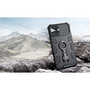 Nillkin CamShield Armor PRO Zadný Kryt pre Apple iPhone 14 Black 6902048248656