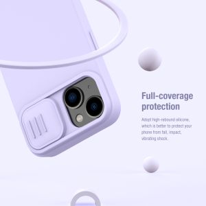 Nillkin CamShield Silky Silikónový Kryt pre Apple iPhone 14 Black 6902048249219