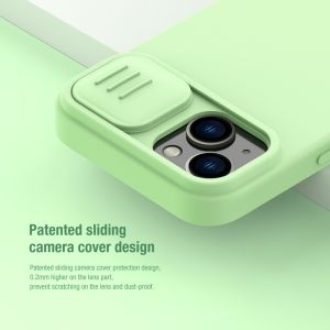 Nillkin CamShield Silky Silikónový Kryt pre Apple iPhone 14 Black 6902048249219