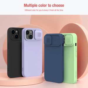Nillkin CamShield Silky Magnetic Silikónový Kryt pre Apple iPhone 14 Black 6902048249370