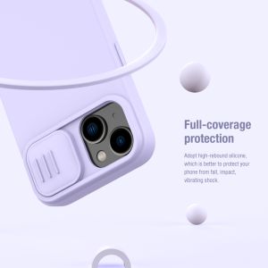 Nillkin CamShield Silky Magnetic Silikónový Kryt pre Apple iPhone 14 Black 6902048249370