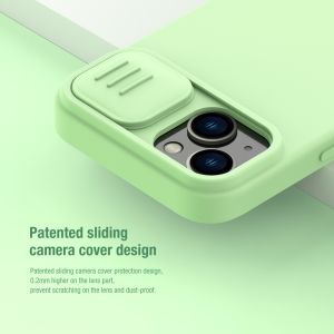 Nillkin CamShield Silky Magnetic Silikónový Kryt pre Apple iPhone 14 Black 6902048249370