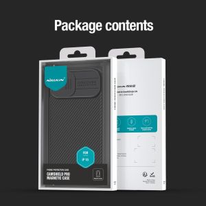 Nillkin CamShield PRO Magnetic Zadný Kryt pre Apple iPhone 15 Black 6902048266674