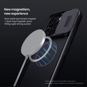 Nillkin CamShield PRO Magnetic Zadný Kryt pre Apple iPhone 16 Black 6902048286801