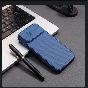 Nillkin CamShield PRO Zadný Kryt pre Apple iPhone 16 Pro Max Blue 6902048286764