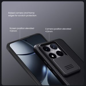 Nillkin CamShield PRO Zadný Kryt pre Xiaomi 14T Black 6902048288249