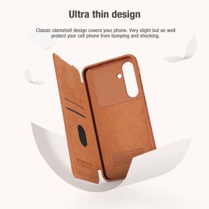 Nillkin Qin Book PRO Puzdro pre Samsung Galaxy S24 FE Black 6902048281301